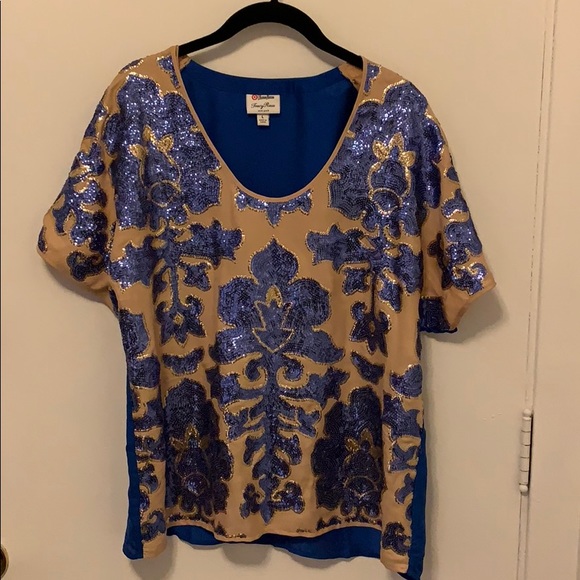 Nieman Marcus and Target  Sequin Top - Picture 1 of 5